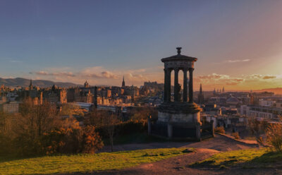Magic Hour in Edinburgh